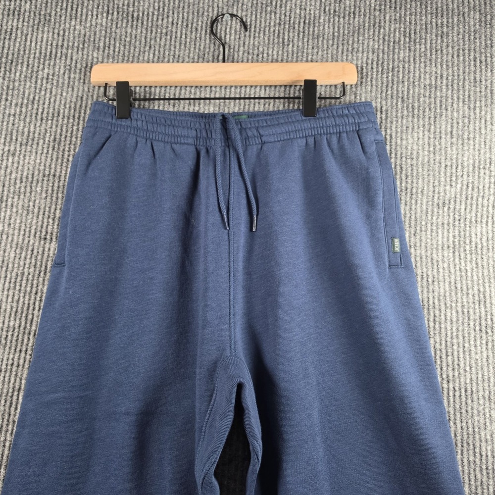 J.Crew Navy Blue Cotton Cuffed Jogger Sweatpants Men's‎ Casual Loungewear Size S